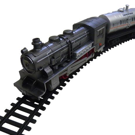 Trem Locomotiva Super Expresso 14 Peças Tamanho Grande - Brinquedo Infantil  - Trem de Brinquedo - Magazine Luiza