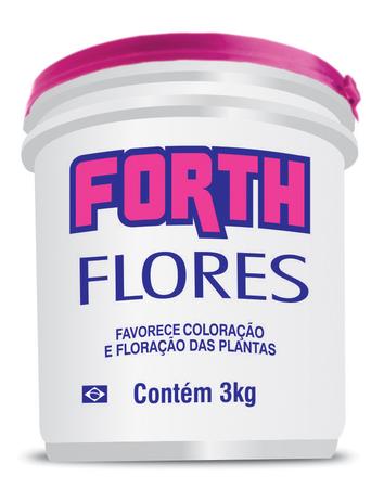 Fertilizante Adubo Forth Flores 3 kg - Balde Menor preço em Fertilizante Adubo Forth Flores 3 kg - Balde