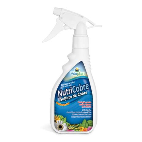Fertilizante Foliar Pronto Uso NutriCobre 500 ml - Vitaplan Menor preço em Fertilizante Foliar Pronto Uso NutriCobre 500 ml - Vitaplan