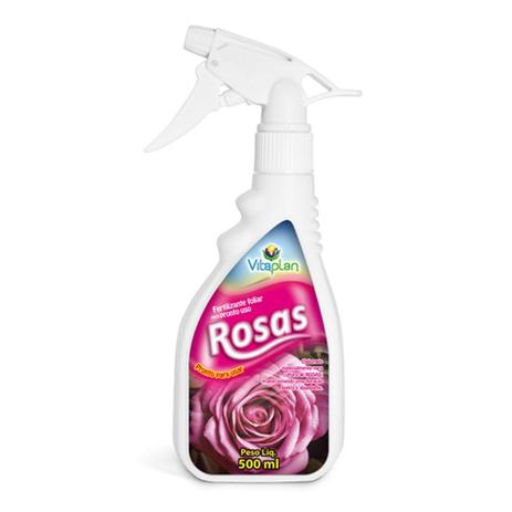 Fertilizante Foliar Pronto Uso Rosas 500 ml - Vitaplan Menor preço em Fertilizante Foliar Pronto Uso Rosas 500 ml - Vitaplan