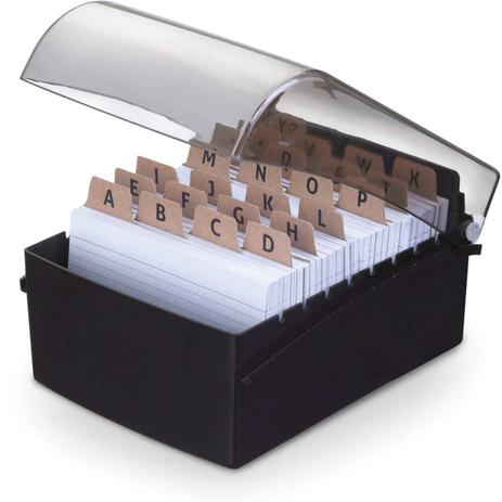 Fichario de Mesa C/BASE Plastica 4X6 Preto - Waleu é boa?