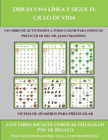 Fichas De Numeros Para Preescolar Dibuja Una Linea Y Sigue El Ciclo De Vida Coloring Pages Ltd Outros Livros Magazine Luiza