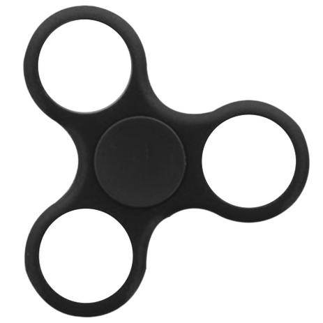 Fidget Hand Spinner Preto Rolamento Anti Stresse Menor preço em Fidget Hand Spinner Preto Rolamento Anti Stresse