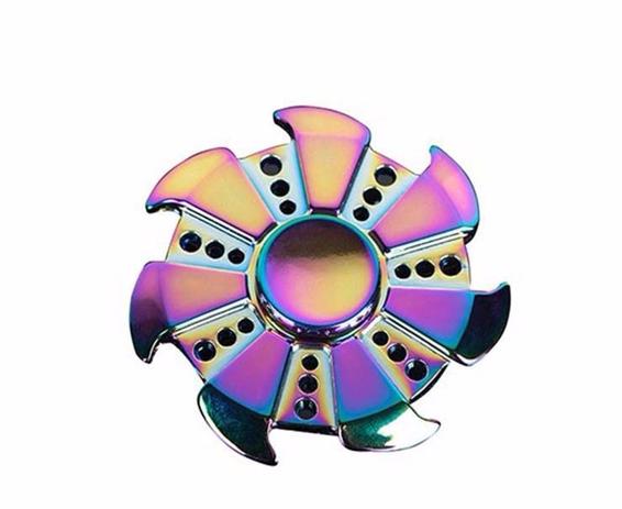 Fidget Hand Spinner Rainbow De Ferro Cromado Ansiedade - Braslu Menor preço em Fidget Hand Spinner Rainbow De Ferro Cromado Ansiedade - Braslu