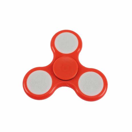 Fidget Hand Spinner Toy Laranja c/ LED - Fingertoy Menor preço em Fidget Hand Spinner Toy Laranja c/ LED - Fingertoy