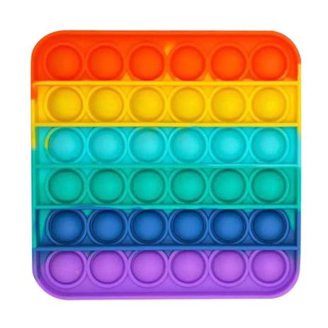 fidget toys pop it bolha colorido quadrado - Mundomix Menor preço em fidget toys pop it bolha colorido quadrado - Mundomix