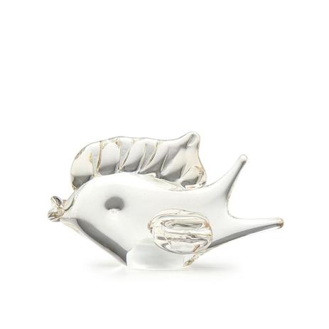Figura Animal Peixe Branca - Cristais cadoro Menor preço em Figura Animal Peixe Branca - Cristais cadoro