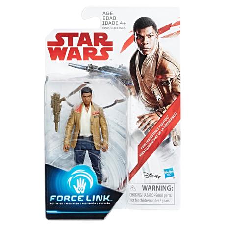 Figura Articulada 10 Cm Coleção 1 Episódio VIII - Hasbro - FINN FORCE LINK Menor preço em Figura Articulada 10 Cm Coleção 1 Episódio VIII - Hasbro - FINN FORCE LINK