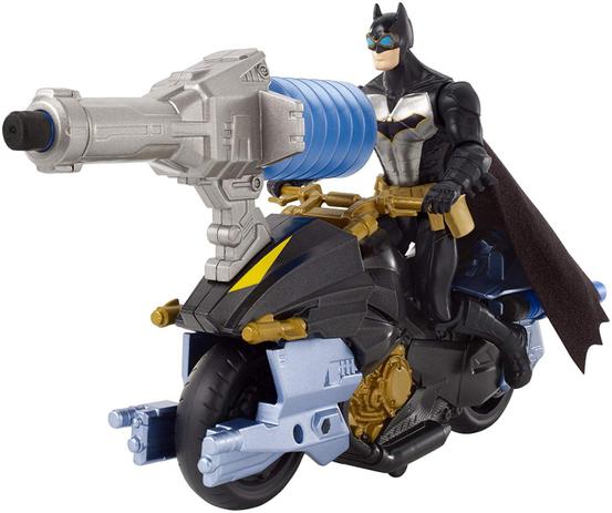 Figura Articulada 15 Cm e Veículo - DC Comics - Mattel Menor preço em Figura Articulada 15 Cm e Veículo - DC Comics - Mattel