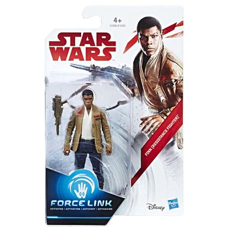 Figura Articulada - Force Link - Disney - Star Wars - Ep. VIII - Finn - Hasbro Menor preço em Figura Articulada - Force Link - Disney - Star Wars - Ep. VIII - Finn - Hasbro
