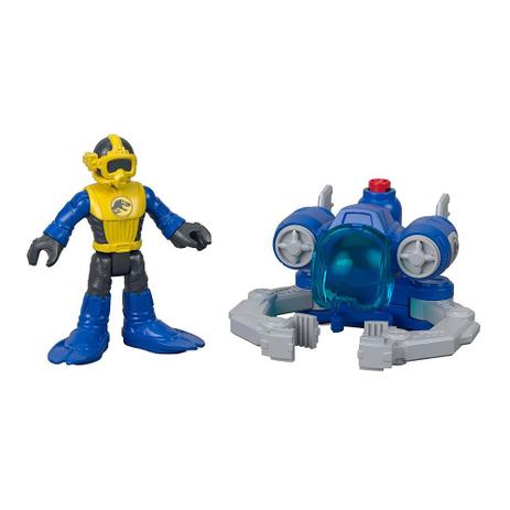 Figura Básica Imaginext - Jurassic World 2 - Capturador de Dinossauros Aquáticos - Fisher-Price - Fisher Price Menor preço em Figura Básica Imaginext - Jurassic World 2 - Capturador de Dinossauros Aquáticos - Fisher-Price - Fisher Price