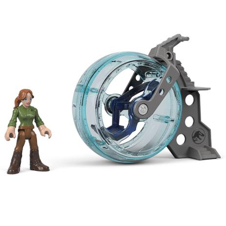 Figura Básica Imaginext - Jurassic World 2 - Claire e Girosfera - Fisher-Price - Fisher price Menor preço em Figura Básica Imaginext - Jurassic World 2 - Claire e Girosfera - Fisher-Price - Fisher price