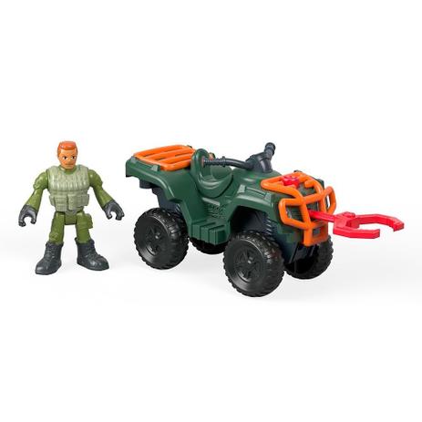 Figura Básica Imaginext - Jurassic World 2 - Quadrimoto - Fisher-Price - Fisher price Menor preço em Figura Básica Imaginext - Jurassic World 2 - Quadrimoto - Fisher-Price - Fisher price