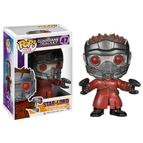 Figura Colecionável - Funko POP - Disney - Marvel - Os Guardiões das Galáxias - Star Lord - Funko Menor preço em Figura Colecionável - Funko POP - Disney - Marvel - Os Guardiões das Galáxias - Star Lord - Funko