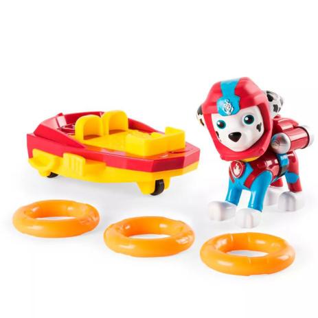 Figura De Luxo - Patrulha Canina - Prancha De Lançamento - Marshall - Sunny Menor preço em Figura De Luxo - Patrulha Canina - Prancha De Lançamento - Marshall - Sunny