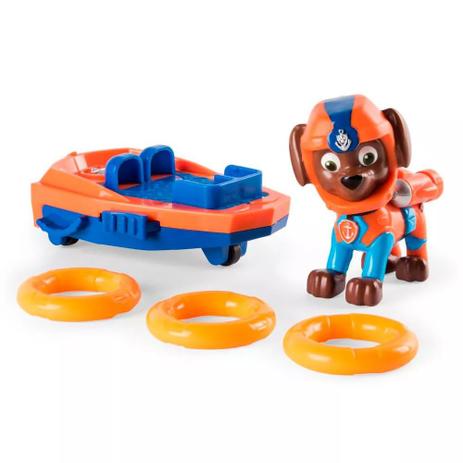 Figura De Luxo - Patrulha Canina - Prancha De Lançamento - Zuma - Sunny Menor preço em Figura De Luxo - Patrulha Canina - Prancha De Lançamento - Zuma - Sunny