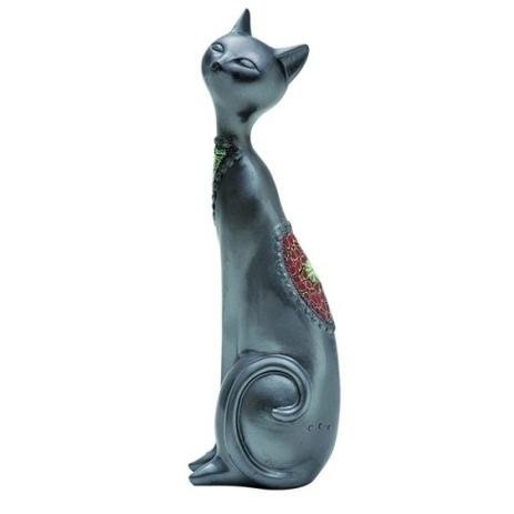 Figura decorativa de resina - gato - Btc decor Menor preço em Figura decorativa de resina - gato - Btc decor