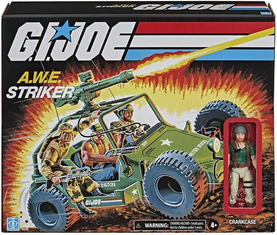 Figura Gi Joe Retro Veículo Awe Striker - F0136 - Hasbro é boa?