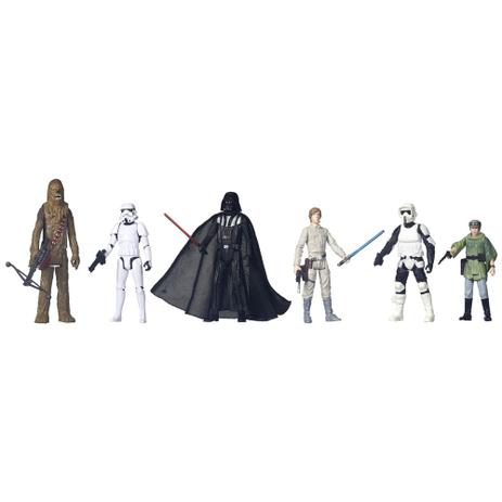 Figuras Articuladas - 15cm - Disney - Star Wars - Trilogia 2 - Hasbro Menor preço em Figuras Articuladas - 15cm - Disney - Star Wars - Trilogia 2 - Hasbro