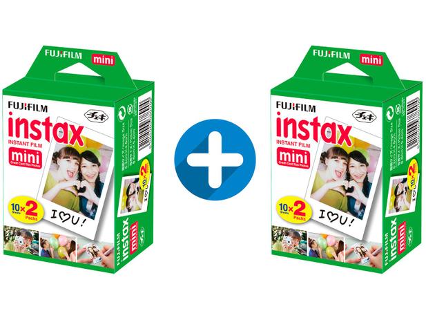 Filme Instantâneo Fujifilm Instax Mini - 2 Unidades Menor preço em Filme Instantâneo Fujifilm Instax Mini - 2 Unidades