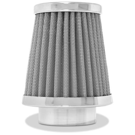 Filtro Ar Esportivo Race Chrome Monofluxo Cônico 62mm Branco Menor preço em Filtro Ar Esportivo Race Chrome Monofluxo Cônico 62mm Branco