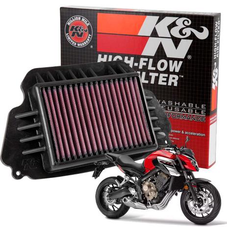 Filtro Ar K&n K n Cb650f Cb 650 F Cb650 650f Ha6414 Menor preço em Filtro Ar K&n K n Cb650f Cb 650 F Cb650 650f Ha6414