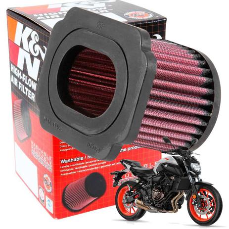 Filtro Ar KN MT-07 MT07 Yamaha Original Esportivo Lavável Menor preço em Filtro Ar KN MT-07 MT07 Yamaha Original Esportivo Lavável