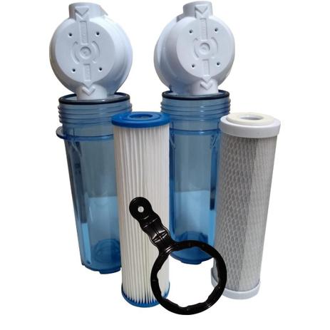 Filtro Caixa Dágua Com Lavavel E 1 Carvão Ativado Completo - Emate é ruim? Filtro Caixa Dágua Com Lavavel E 1 Carvão Ativado Completo - Emate é boa?