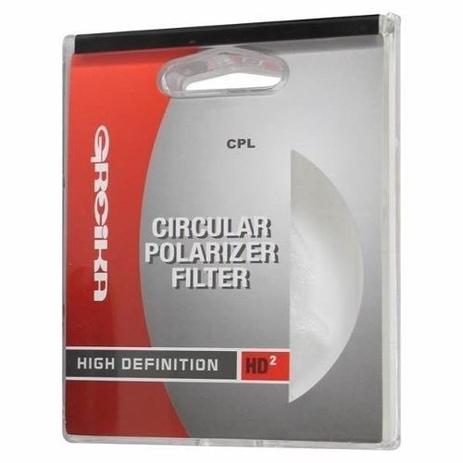 Filtro Circular Polarizador CPL - High Definition Greika-72mm Menor preço em Filtro Circular Polarizador CPL - High Definition Greika-72mm