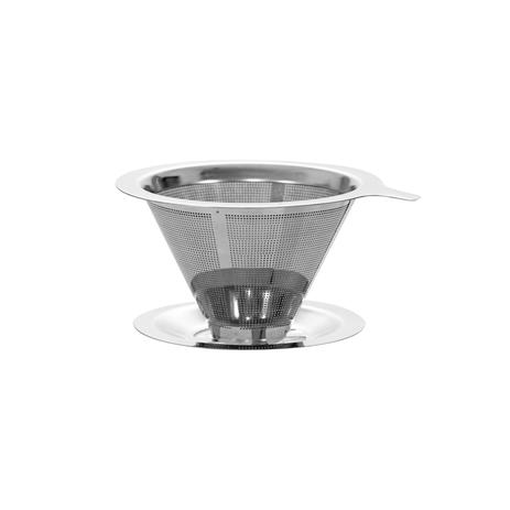 filtro coador café reutilizável inox médio sem filtro - 123Útil é boa?