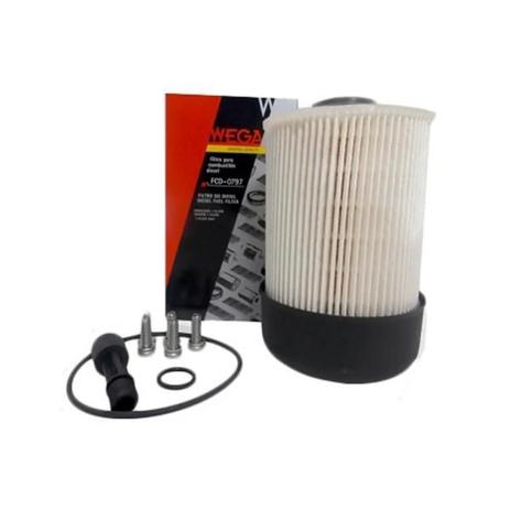 Filtro Combustível Diesel Nissan Frontier 2.3 190cv 2017/.. Wega Fcd0797 Menor preço em Filtro Combustível Diesel Nissan Frontier 2.3 190cv 2017/.. Wega Fcd0797