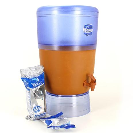 Filtro de Água Advance Plus Stéfani Vela Tripla Ação e Boia 6 Litros - Cerâmica stéfani Menor preço em Filtro de Água Advance Plus Stéfani Vela Tripla Ação e Boia 6 Litros - Cerâmica stéfani