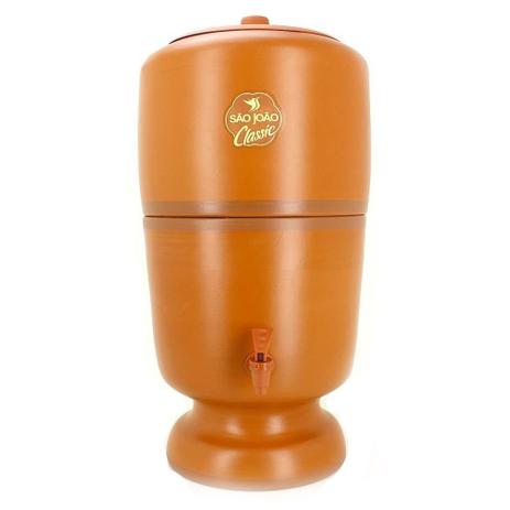 Filtro de Água Classic São João 6 Litros com Vela Tripla Ação e Boia Menor preço em Filtro de Água Classic São João 6 Litros com Vela Tripla Ação e Boia