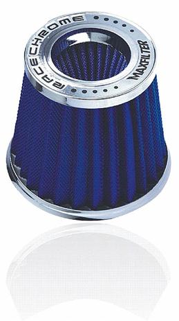 Filtro de Ar Duplo Fluxo 15x15 Alumínio Azul - Race chrome é boa?