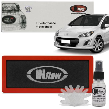 Menor preço em Filtro de Ar Esportivo Inflow Citroen C4 Lounge DS3 DS4 DS5 Lexus Es 300 Peugeot Mini Cooper HPF5450