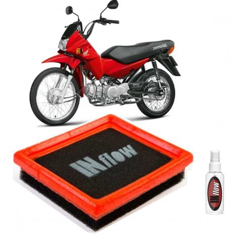 Filtro De Ar Esportivo Inflow Honda Pop 100 2007 a 2014 Mhpf1000 Menor preço em Filtro De Ar Esportivo Inflow Honda Pop 100 2007 a 2014 Mhpf1000