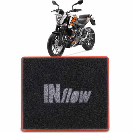 Filtro de Ar Esportivo Inflow Moto KTM Duke 200 2012 a 2016 390 2013 a 2016 MHPF4000 Menor preço em Filtro de Ar Esportivo Inflow Moto KTM Duke 200 2012 a 2016 390 2013 a 2016 MHPF4000