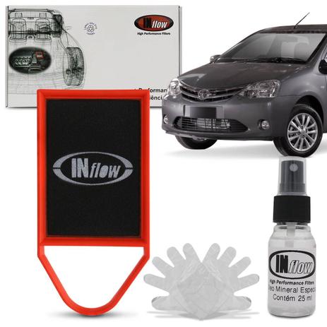 Filtro de Ar Esportivo Inflow Toyota Etios Hatch 1.3 e 1.5 Etios Cross 1.5 Etios Sedan 1.5 HPF7400 Menor preço em Filtro de Ar Esportivo Inflow Toyota Etios Hatch 1.3 e 1.5 Etios Cross 1.5 Etios Sedan 1.5 HPF7400