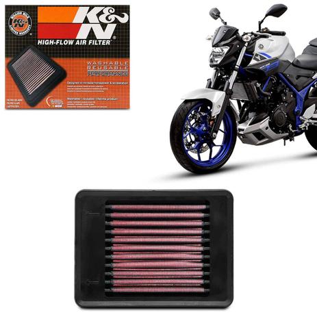 Filtro de Ar Esportivo KN Yamaha MT-03 2016 A 2018 YZF R3 2015 A 2017 YA-3215 Menor preço em Filtro de Ar Esportivo KN Yamaha MT-03 2016 A 2018 YZF R3 2015 A 2017 YA-3215