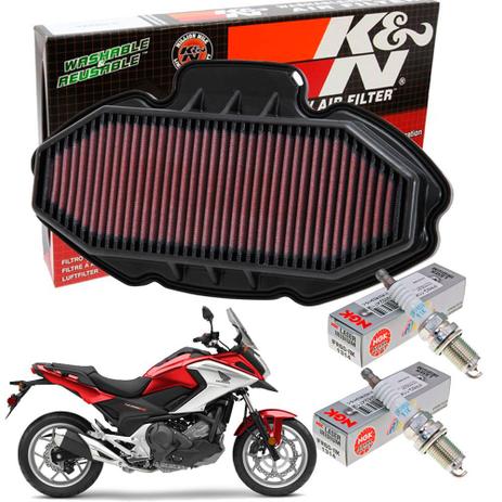 Filtro de Ar KN NC700X NC 700X 700 X + Velas Iridium NGK - Kn + ngk Menor preço em Filtro de Ar KN NC700X NC 700X 700 X + Velas Iridium NGK - Kn + ngk
