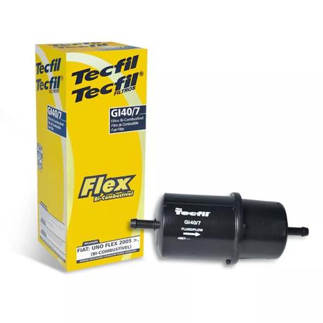 Filtro De Combustível Tecfil GI40/7 Uno Flex 2005 Menor preço em Filtro De Combustível Tecfil GI40/7 Uno Flex 2005