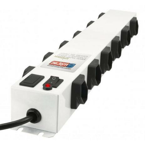 Filtro de Linha 12 Tomadas 10A Bivolt Metálico Cabo de 1 Metro - Emplac é boa?