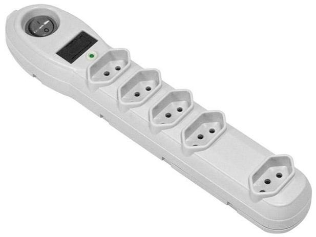 Filtro de Linha 5 Tomadas Bivolt Force Line Slim - Com Protetor contra Surtos é boa?