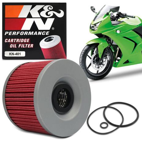 Filtro de Oleo KN Kawasaki Ninja 250 2008 A 2012 CB750 Four 7 Galo 69 A 82 GPZ 900R 84 A 96 KN-401 Menor preço em Filtro de Oleo KN Kawasaki Ninja 250 2008 A 2012 CB750 Four 7 Galo 69 A 82 GPZ 900R 84 A 96 KN-401