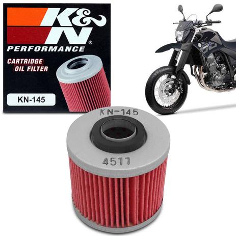 Filtro de Oleo KN Yamaha XT660 MT-03 2007 a 2014 Drag Star VStar 650 VStar 1100 KN-145 Menor preço em Filtro de Oleo KN Yamaha XT660 MT-03 2007 a 2014 Drag Star VStar 650 VStar 1100 KN-145