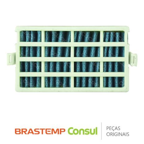 Filtro Desodorizador e Anti Bactéria Bem Estar W10515645 para Refrigerador Consul CRM45AB, CRM50AR, CRM55AB Menor preço em Filtro Desodorizador e Anti Bactéria Bem Estar W10515645 para Refrigerador Consul CRM45AB, CRM50AR, CRM55AB