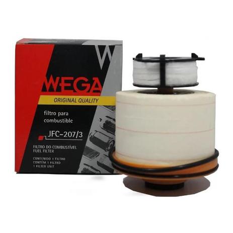 Menor preço em Filtro Diesel Combustível Toyota Hilux 2.8 177cv Tdi 2016/... Jfc207/3 - Wega