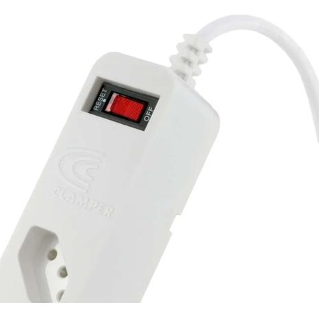 Filtro DPS 5 Tomadas Protetor Energia Clamper Branco - CLAMPER INDUSTRIA E COMERCIO S.A. Menor preço em Filtro DPS 5 Tomadas Protetor Energia Clamper Branco - CLAMPER INDUSTRIA E COMERCIO S.A.