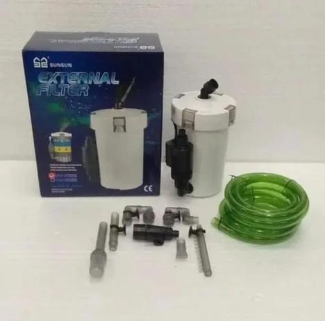 Filtro Mini Canister Hw-602b SunSun 400L/H 127v Menor preço em Filtro Mini Canister Hw-602b SunSun 400L/H 127v