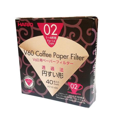 Filtro Natural para Coador Hario V60-02 - 40 Unidades Menor preço em Filtro Natural para Coador Hario V60-02 - 40 Unidades